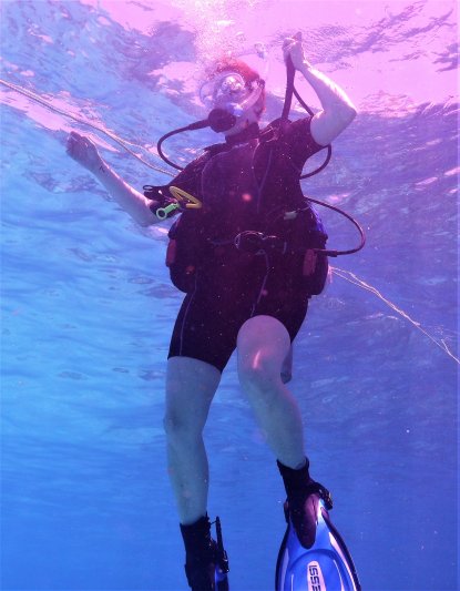 Florida Keys 2020 Training dive descent 